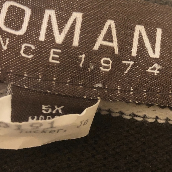 Koman Brown and Cream Striped Pullover Sweater - Picture 3 of 6